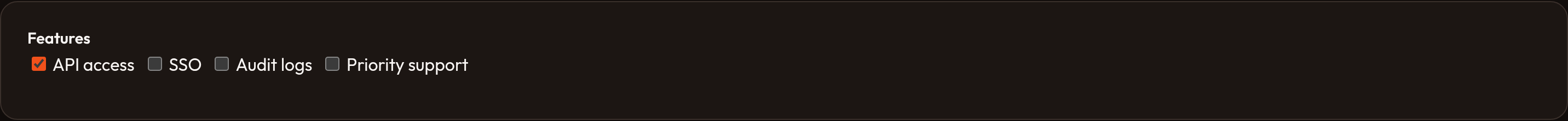 Orbit Disabling specific options (dark)
