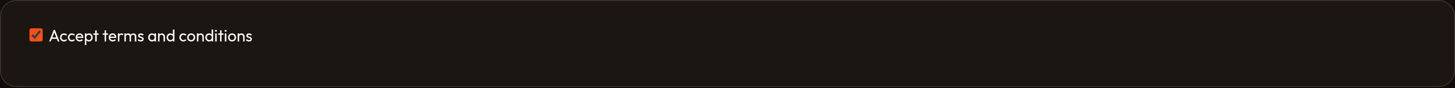 Orbit Basic checkbox (dark)