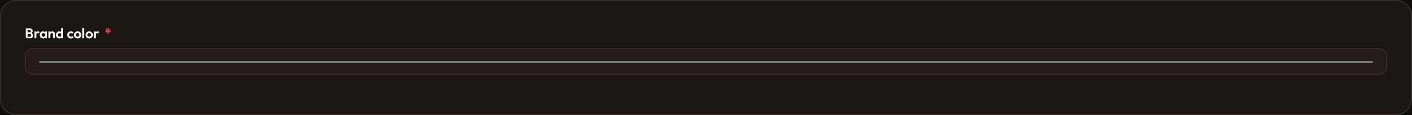 Orbit Required brand color (dark)