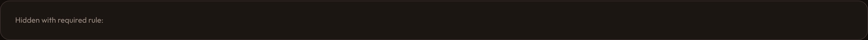 Orbit With validation (dark)