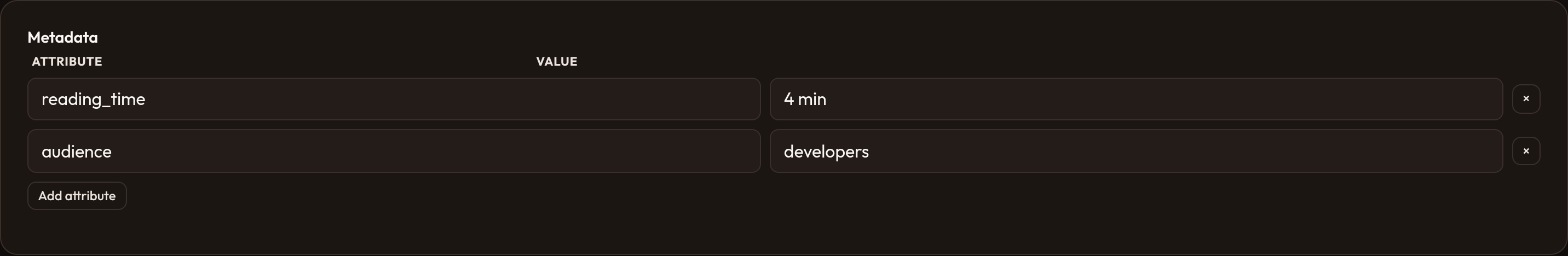 Orbit Editing rows (dark)