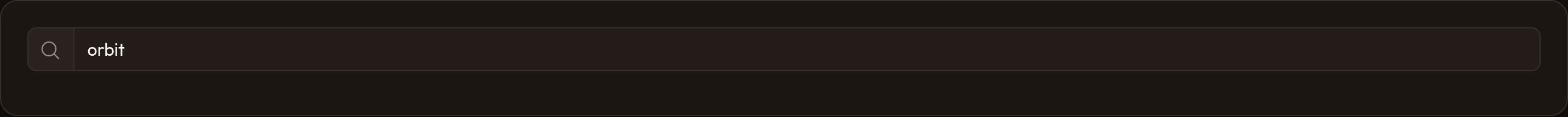 Orbit hidden label (dark)