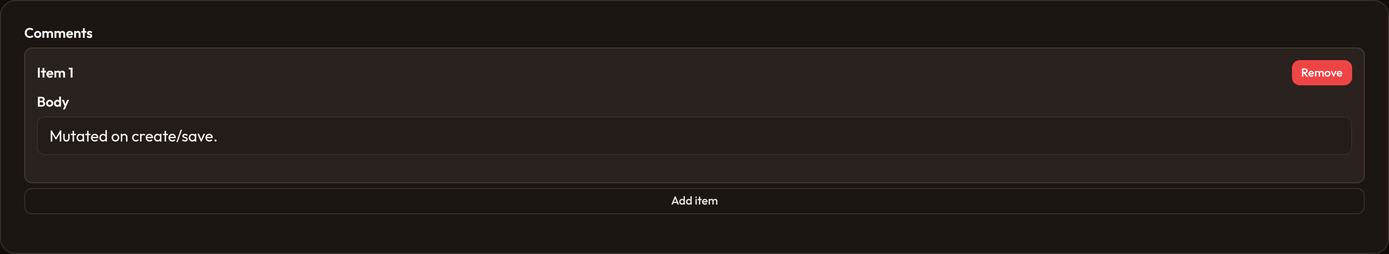 Orbit Mutate before create and save (dark)
