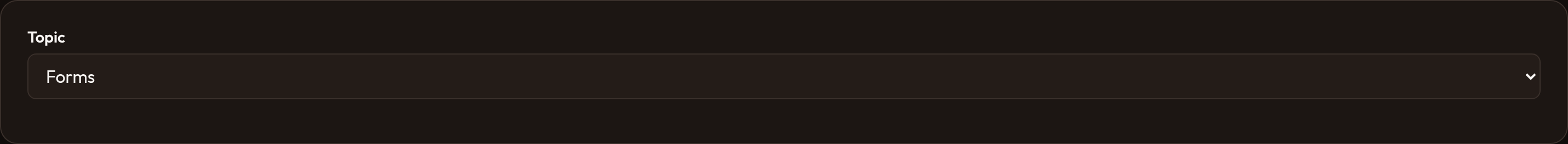 Orbit Grouping options (dark)