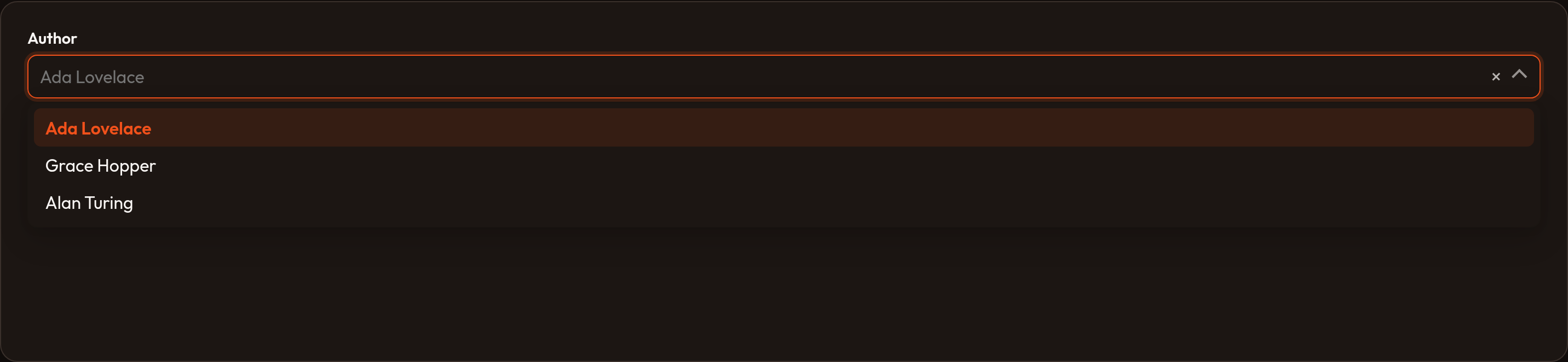 Orbit Search prompt and messages (dark)