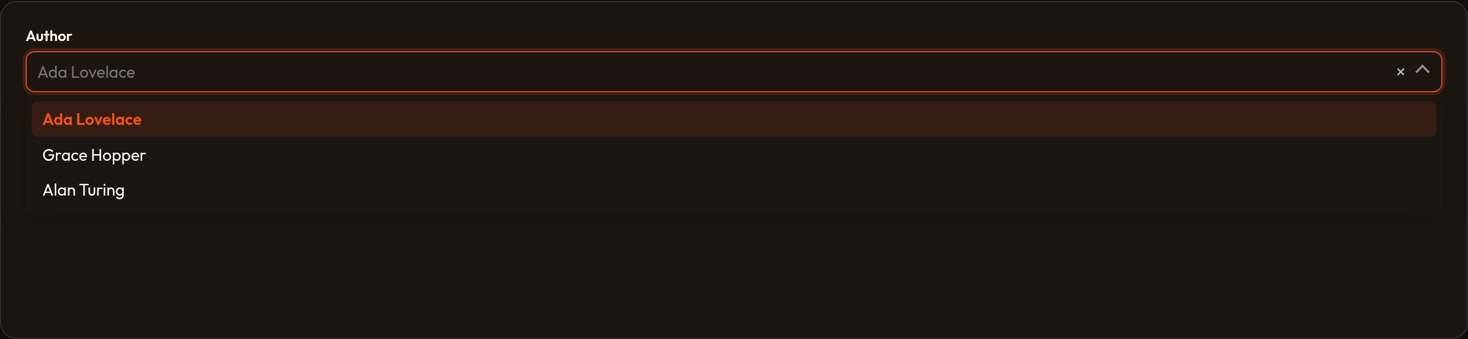 Orbit Preloading relationship options (dark)