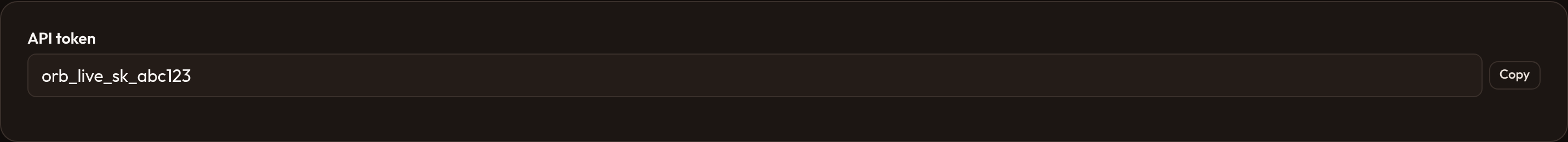 Orbit Unique and exists (dark)