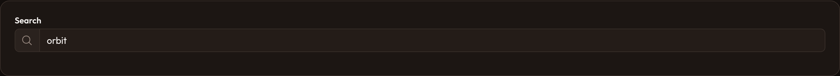 Orbit Prefix icon (dark)