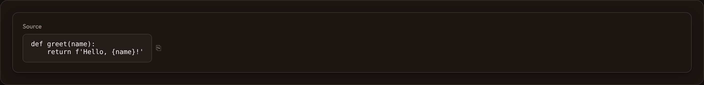 Orbit Code entry grammar (dark)