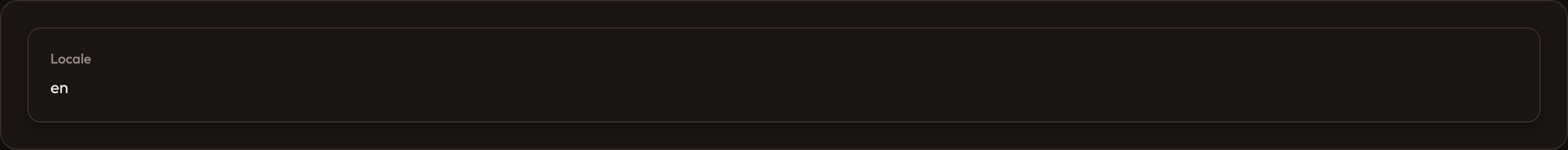 Orbit Infolist default (dark)