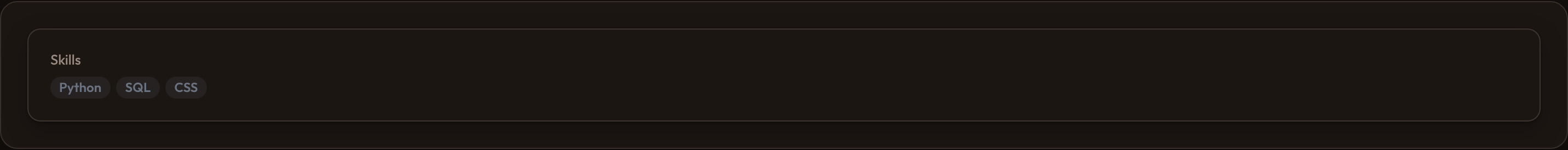 Orbit Text entry separator (dark)