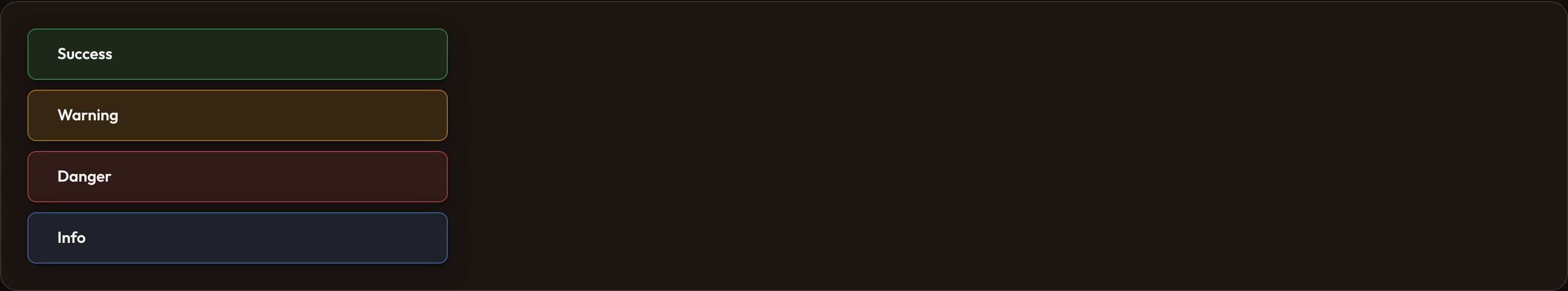 Orbit Notification status (dark)