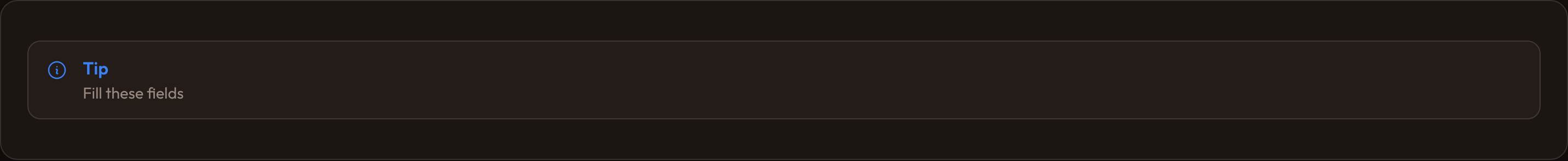 Callout (dark)