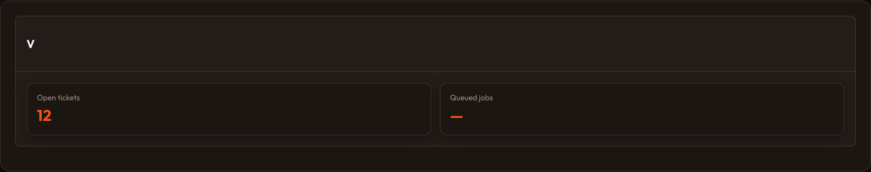Orbit Stat value (dark)