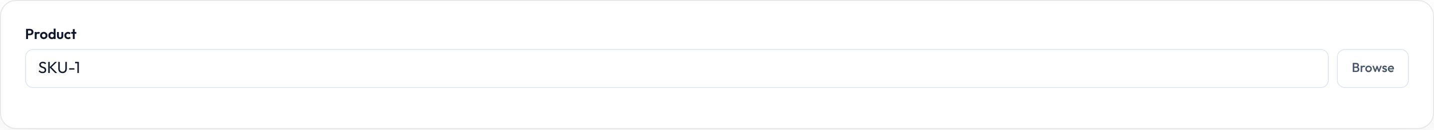 Orbit Required browse field (light)