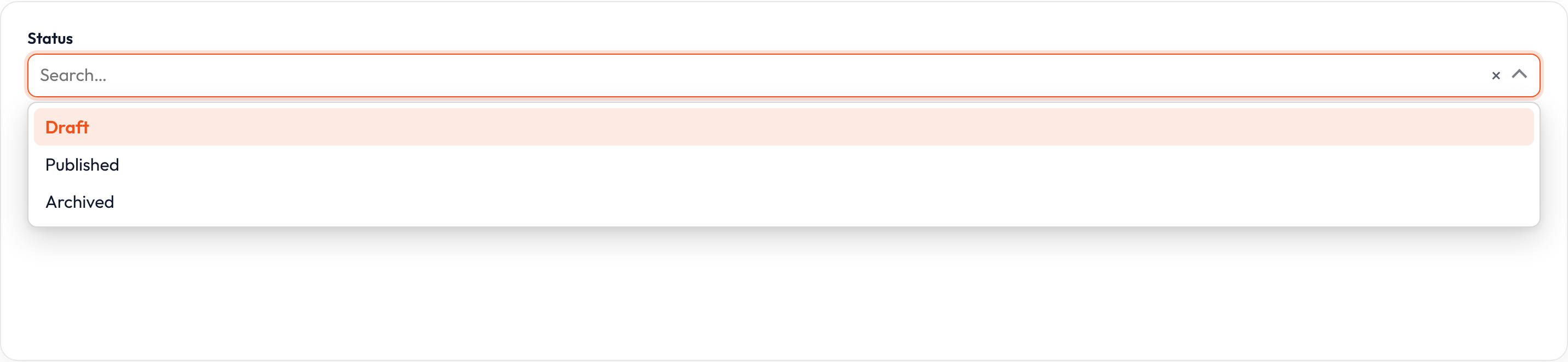 Orbit Searching options (light)