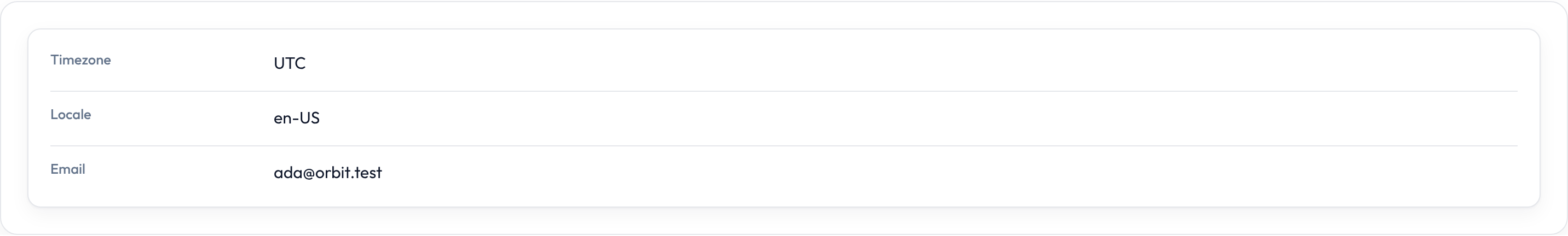 Orbit Infolist inline label (light)