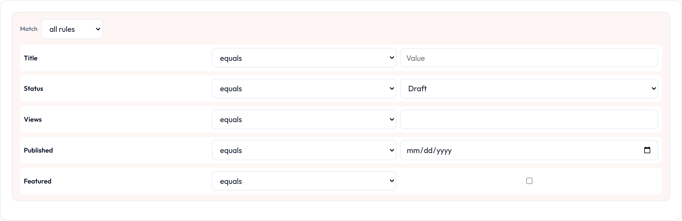 Orbit Query builder constraints (light)