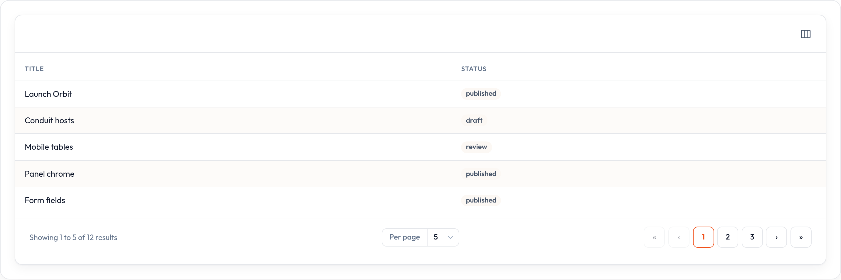 Pagination (light)