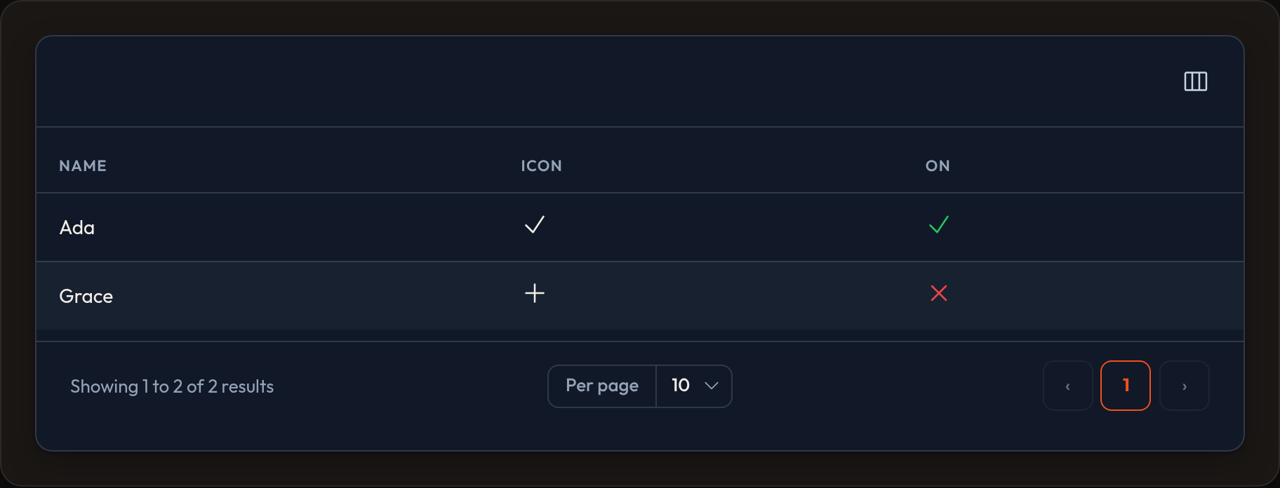 Icon boolean (dark)