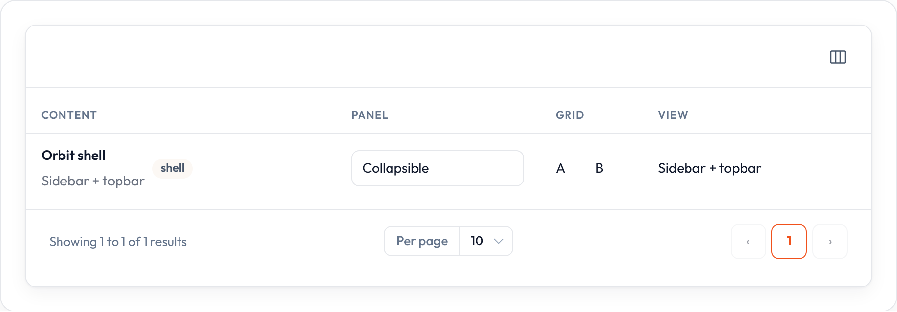 Layout columns (light)