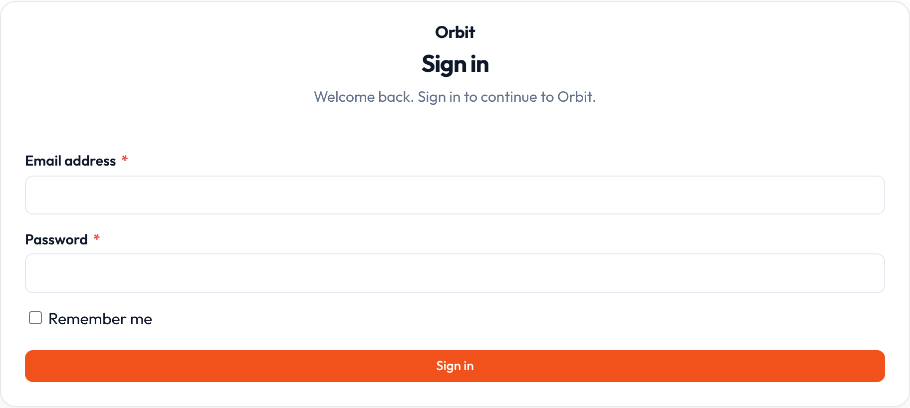 Login (light)