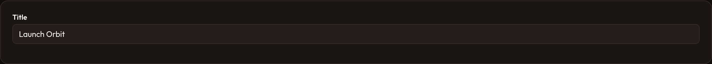 Orbit extra attributes (dark)
