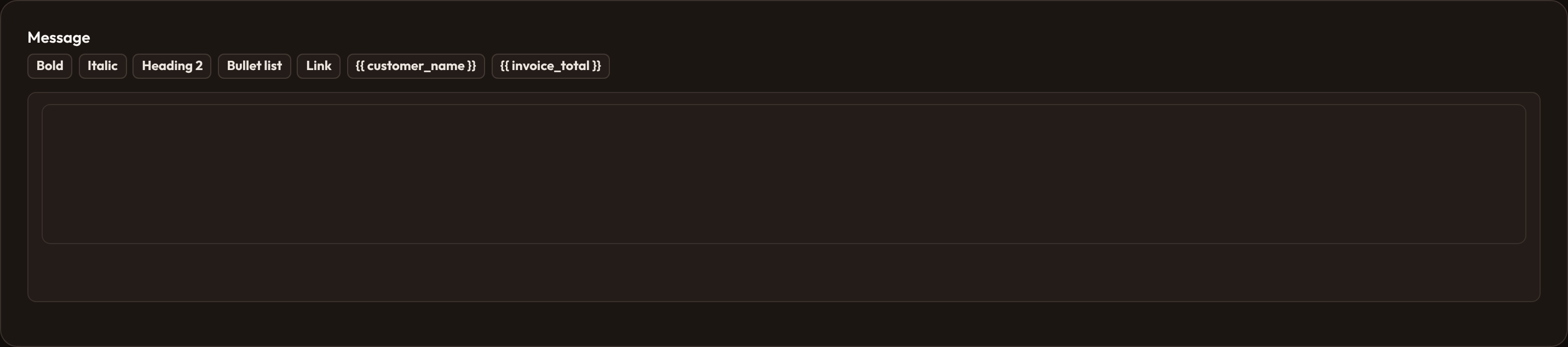 Orbit Merge tags (dark)