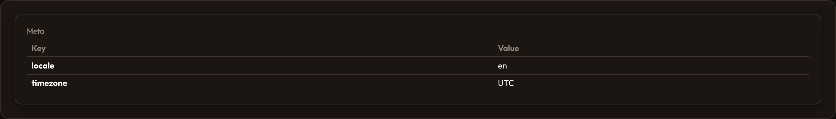Orbit Key-value entry empty (dark)