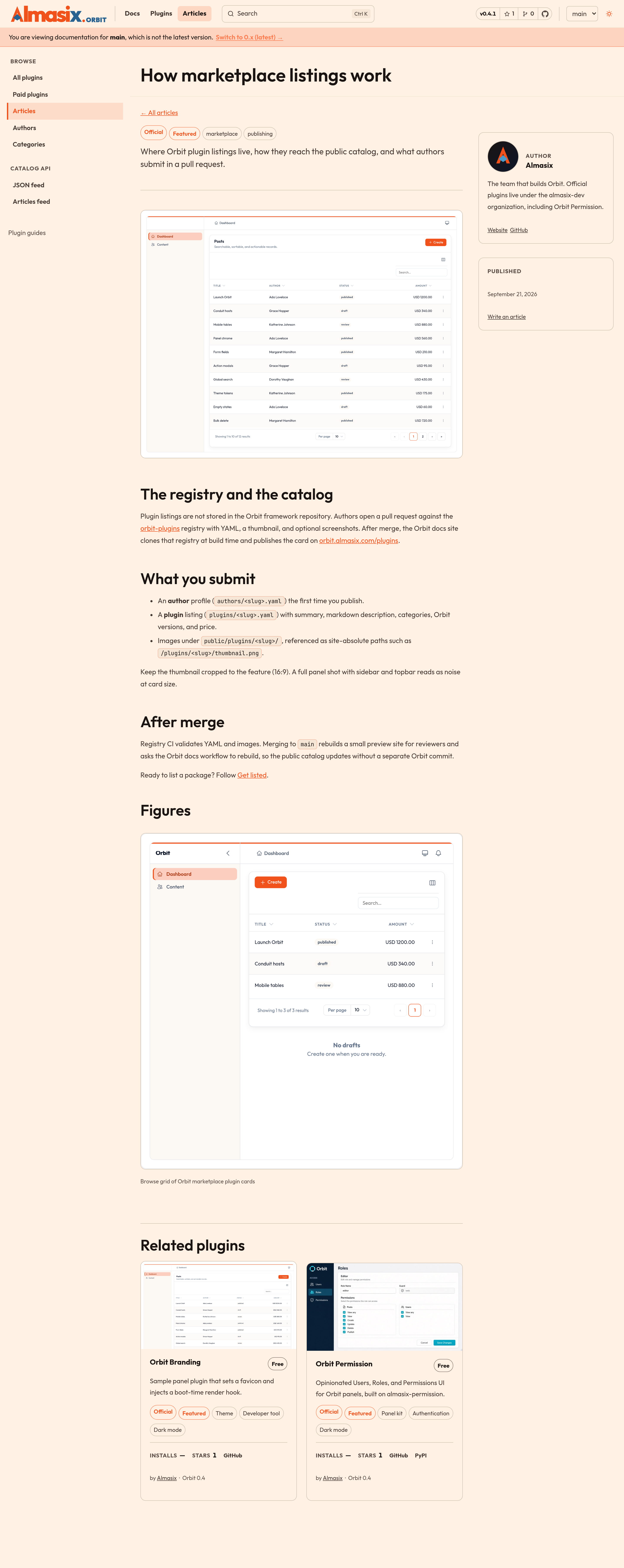 Marketplace article detail (light)