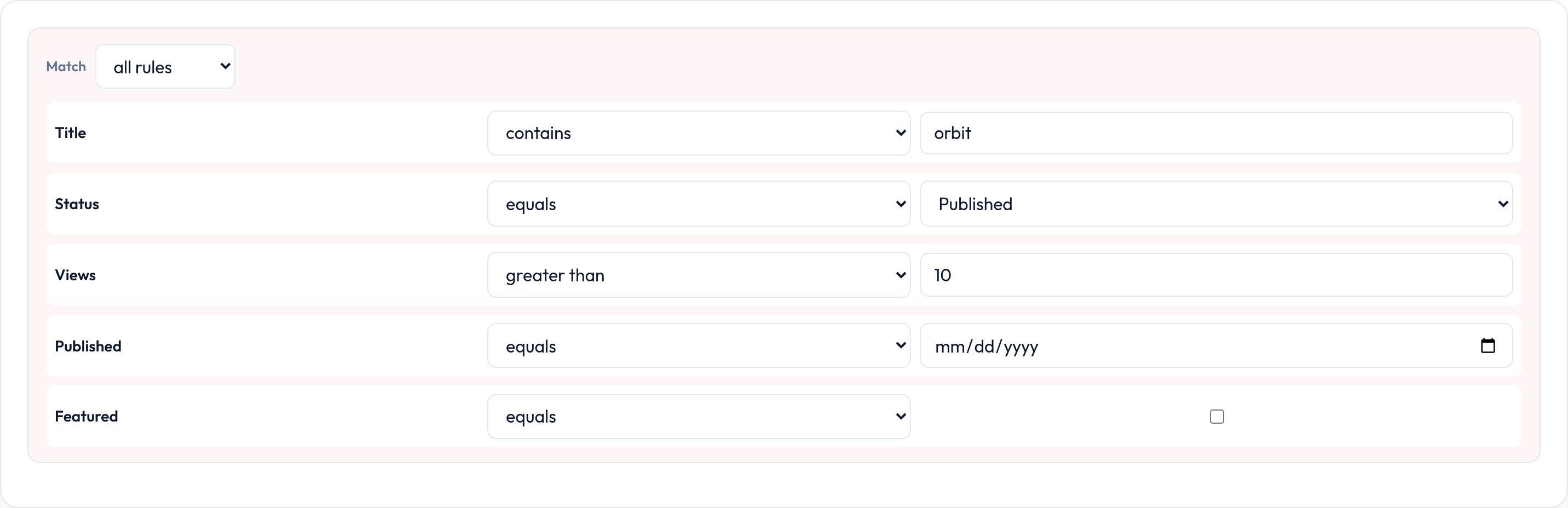 Orbit Query builder overview (light)