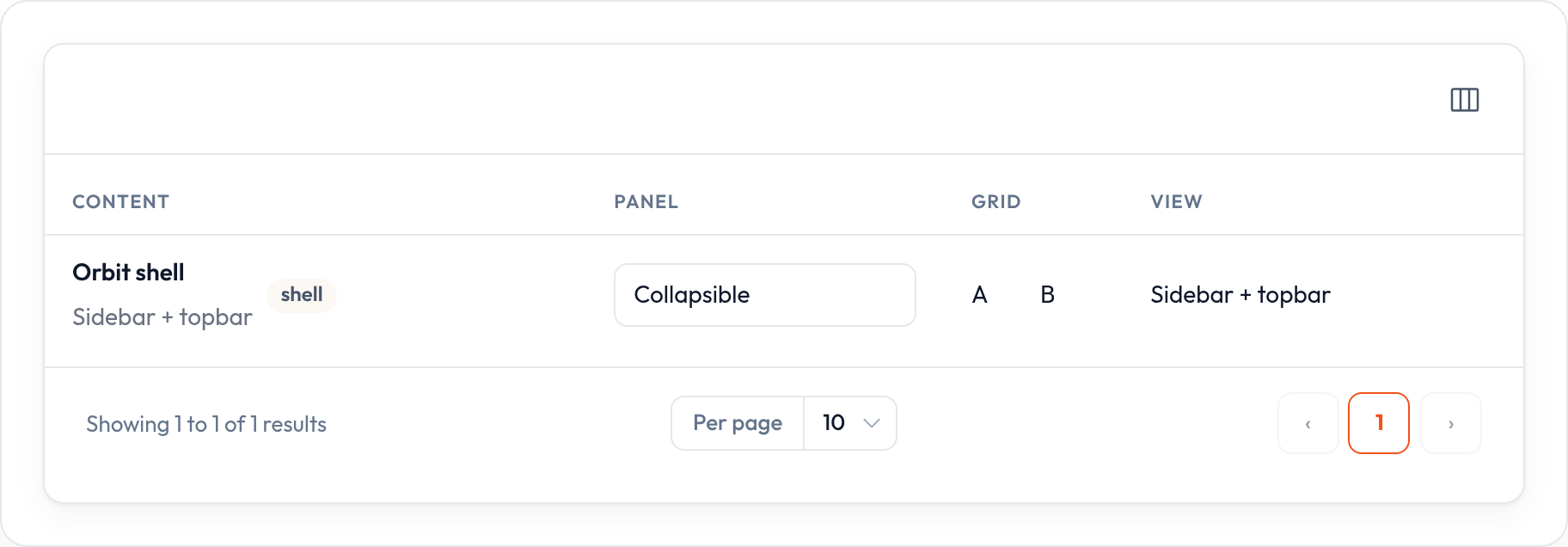 Layout columns (light)